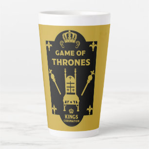 Tasse Latte Coronation royale anglaise King Charles
