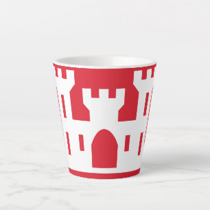 Tasse Latte Corps des ingénieurs de l'armée américaine DOD