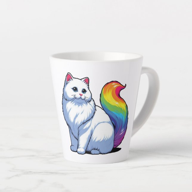 Tasse Latte Cosmic Kitty (Angle droit)
