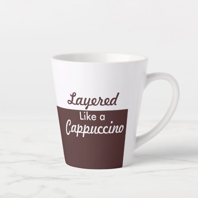 Tasse Latte Couché comme un cappuccino (Droite)