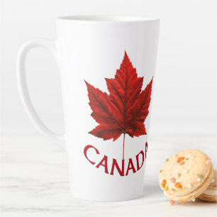 Tasse Latte Coupe Canada Musiques Custom Canada Maple Leaf Sou
