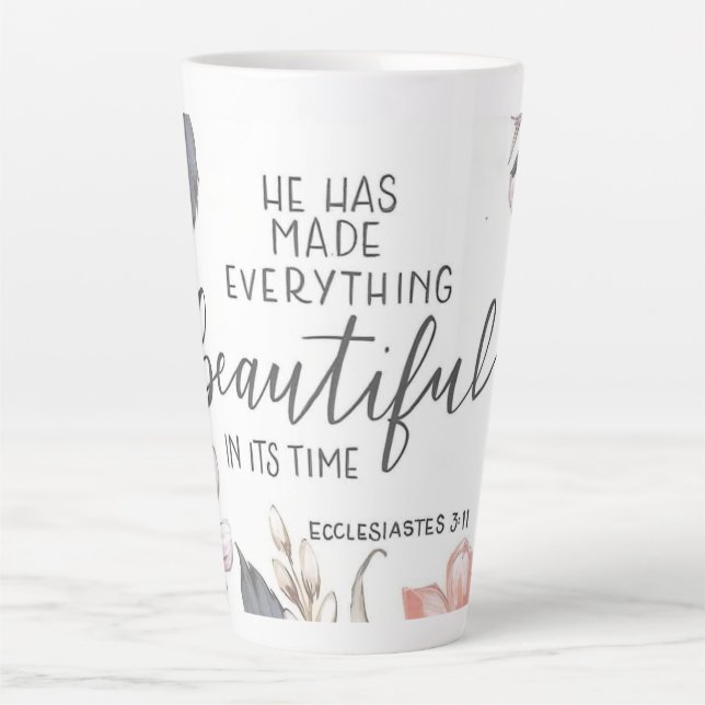 Tasse Latte Coupe de café inspirante (Devant)