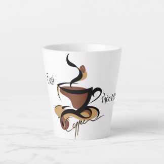 Tasse Latte Coupe du café