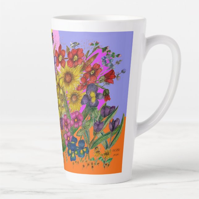 Tasse Latte Coupe Latte Garden pour enfants (Droite)