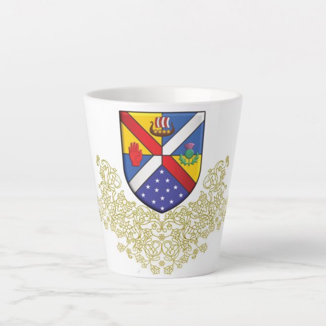 Tasse Latte Coupe Latte Macchiato (Devant)