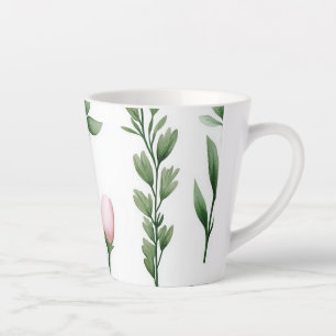Tasse Latte Coupe Lilac Tulip de café