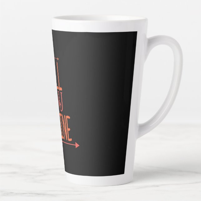 Tasse Latte Couple Cadeau Serez-Vous À Moi (Droite)