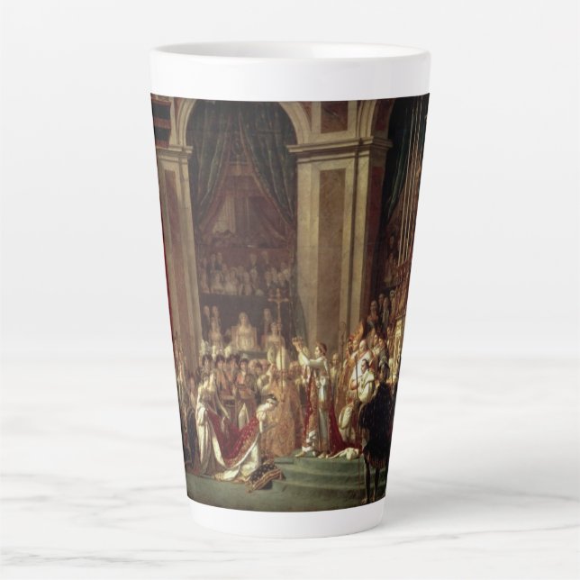 Tasse Latte Couronnement de Napoléon (Devant)