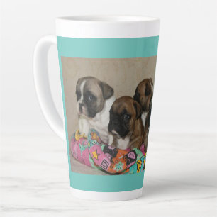 Tasse Latte Coussin Bouledogue Français French Bulldog