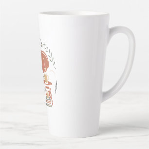 Tasse Latte Cozy Reading Nook Coffee Lover
