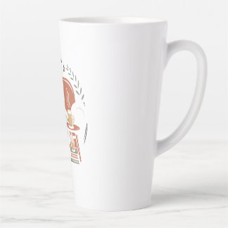 Tasse Latte Cozy Reading Nook Coffee Lover 