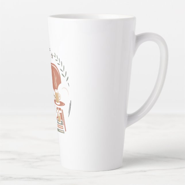 Tasse Latte Cozy Reading Nook Coffee Lover  (Droite)