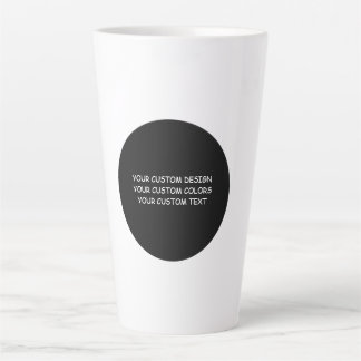 Tasse Latte Créez votre propre personnalisation
