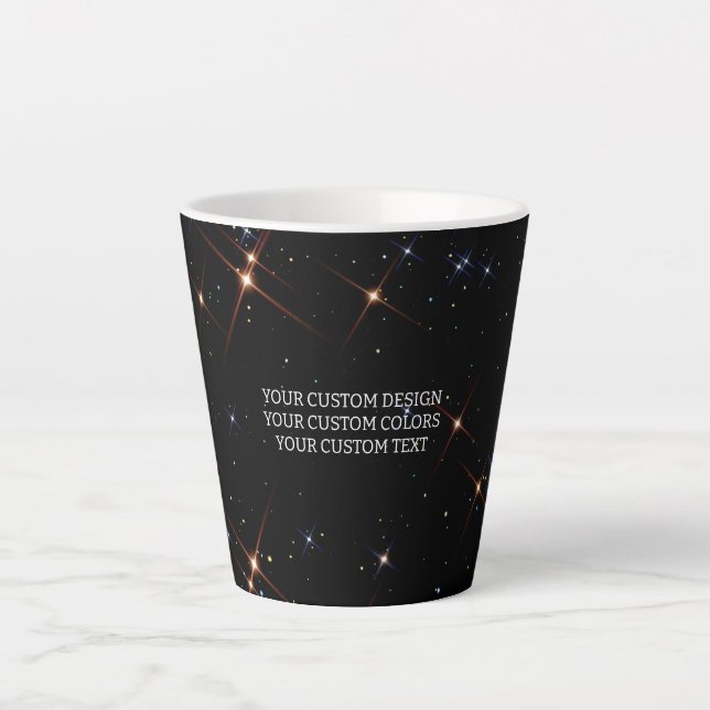 Tasse Latte Créez votre propre personnalisation personnalisée (Devant)