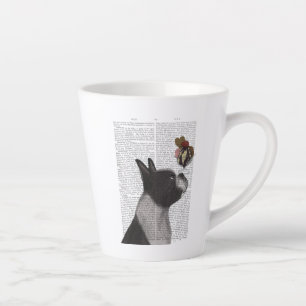 Tasse Latte Crème glacée Boston Terrier