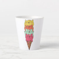 Crème glacée de chats mignonne | Kawaii Kittens