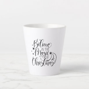 Tasse Latte Croire À La Magie De Noël