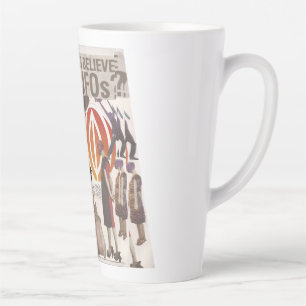 Tasse Latte Crois-tu aux OVNI ?