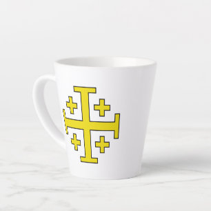 Tasse Latte Croix de Jérusalem