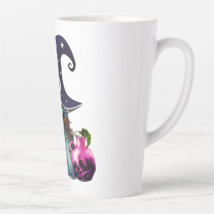 Tasse Latte Cuisine Et Sauvage - Halloween Chat Et Potions Noi