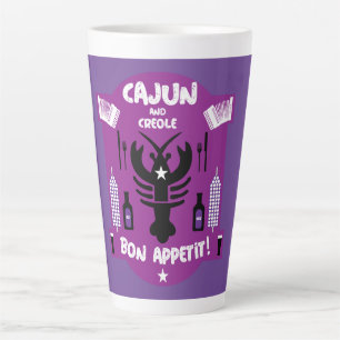 Tasse Latte Cuisines Cajun et Créole