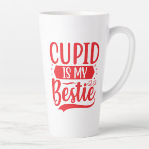 Tasse Latte cupide est ma bestie