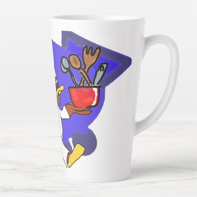 Tasse Latte Cute (Droite)