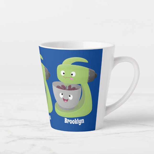 Tasse Latte Cute cake mixer cuisine appareil dessin animé (Droite)