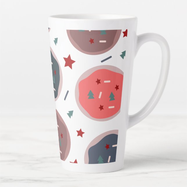 Tasse Latte Cute Cookies Spinkés Boulangerie Sweet Giant Café  (Droite)