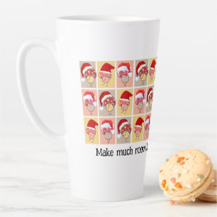 Tasse Latte Cute FAIRE BEAUCOUP DE PLACE POUR CHRIST Christmas