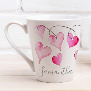 Tasse Latte Cute Personnalisée Valentines Jour Cadeau Amateur