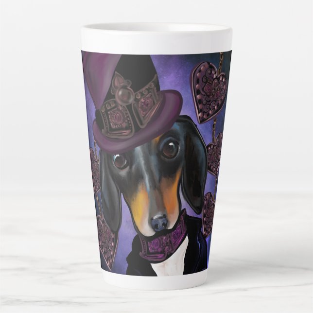 TASSE LATTE DACHSHING (Devant)