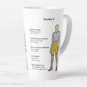 Tasse Latte Daniel 2 Prophétie - Statue d'une vision humaine