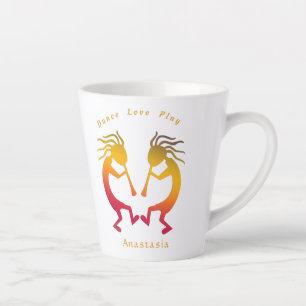 Tasse Latte Danse Amour Jouer Profitez de la vie