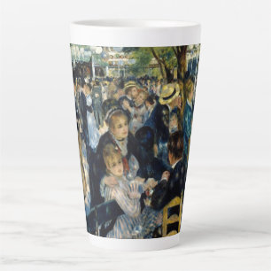 Tasse Latte Danse au Moulin de la Galette de Renoir