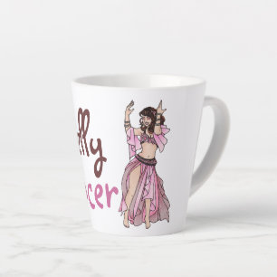 Tasse Latte Danseur du ventre Habibi