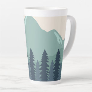 Tasse Latte De beaux paysages
