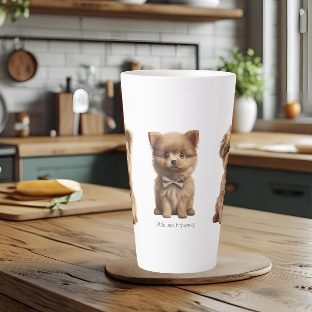 Tasse Latte 🐾 de de chiens croustillants 🐶 (Créateur téléchargé)