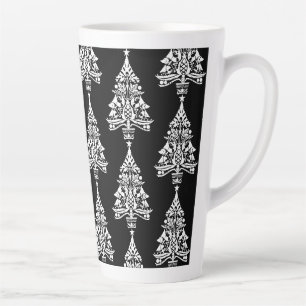 Tasse Latte Décorations scandinaves nordiques d'arbres de Noël