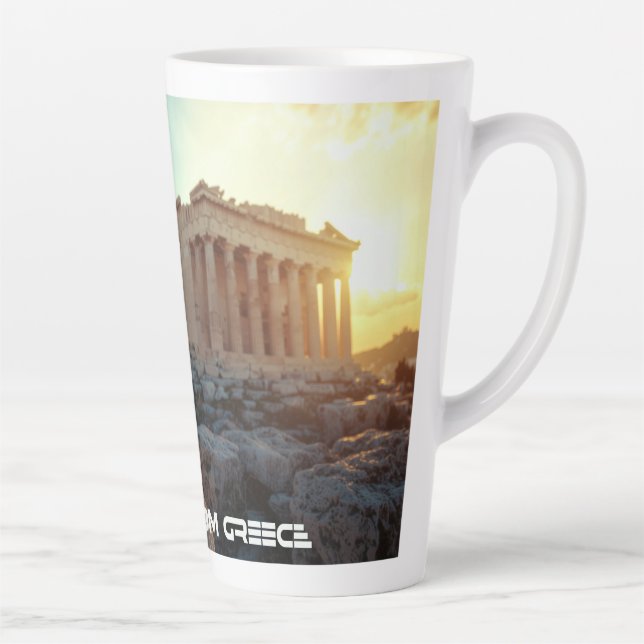 TASSE LATTE DEESSE GRECQUE ANCIENNE (Droite)