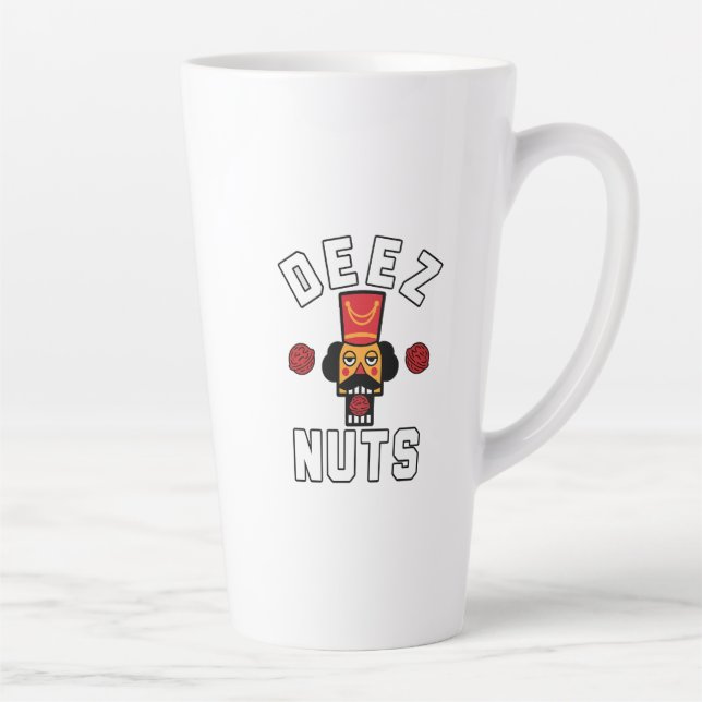 Tasse Latte Deez Nuts Nutcracker (Droite)