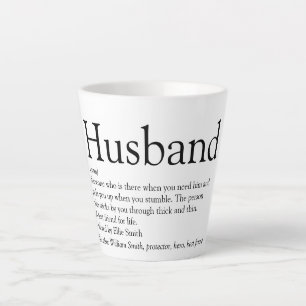 Tasse Latte Définition du meilleur mari de tous les temps Fun