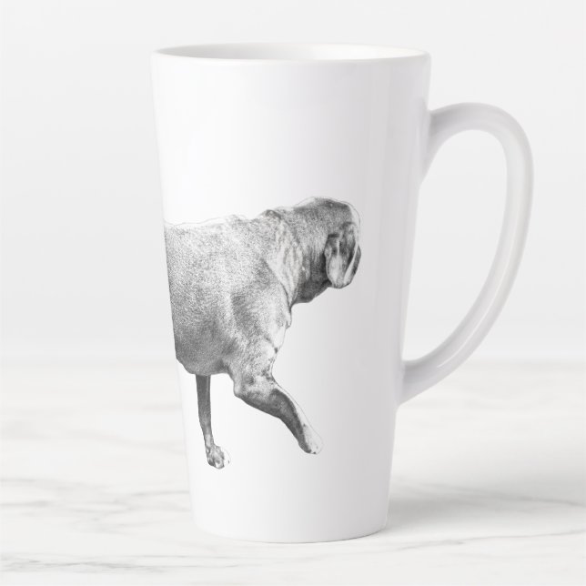 Tasse Latte démarche douce givré (Droite)