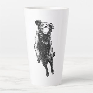 Tasse Latte Demi-teinte arc-en-ciel