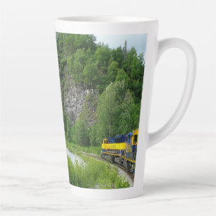 Tasse Latte Denali Express Alaska Train Vacation Photographie