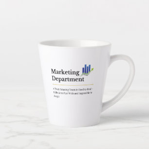 Tasse Latte Département Marketing