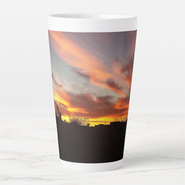Tasse Latte Desert Sky (Devant)