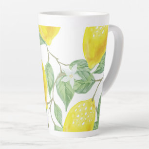 Tasse Latte Design citron