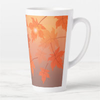 Design d'automne avec feuilles d'érable et effet b