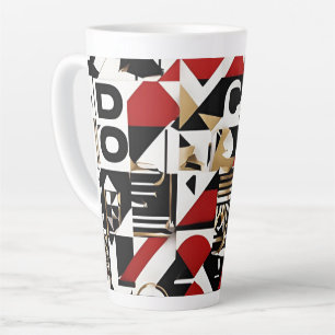 Tasse Latte Design de luxe grand